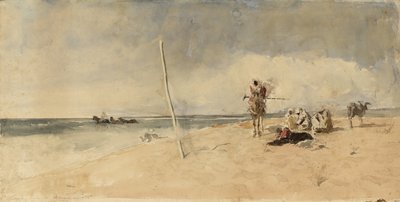 Afrikansk strand af Marià Fortuny Marsal