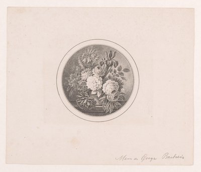 Blomster i en vase af Maria Geertruida de Goeje Barbiers (attributed to)