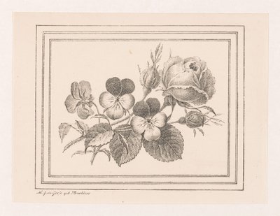 Rose og violer af Maria Geertruida de Goeje Barbiers
