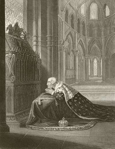 Lewis VII, konge af Frankrig af Maria Hadfield Cosway