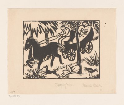 Udflugt (original titel på objekt) af Maria Uhden (signed by artist)