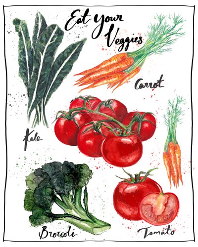 Spis dine grøntsager, 2020 af Marianna Kulukundis