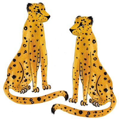 Leopard-par, 2020 af Marianna Kulukundis