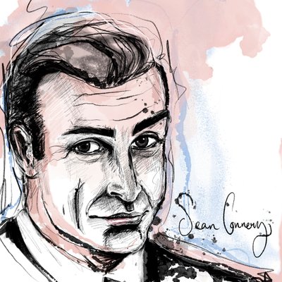 Sean Connery, 2021 af Marianna Kulukundis