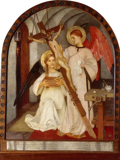 En hengiven bror af Fransisk orden, af Marianne Stokes