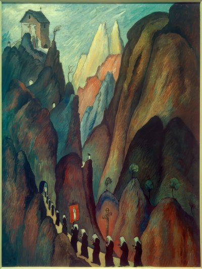 Korsvejen II af Marianne von Werefkin