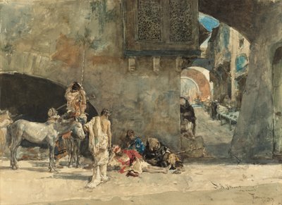 En Gade i Tanger af Marià Fortuny