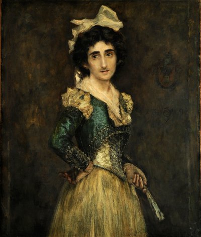 Portræt af Maria Luisa Fortuny, 1893. af Marià Fortuny