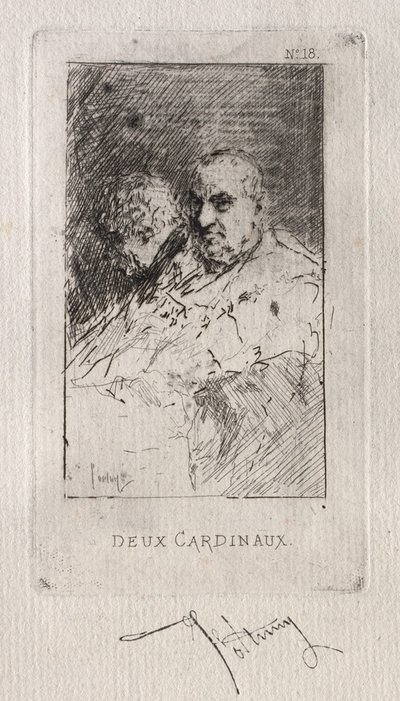 To kardinaler. af Mariano José María Bernardo Fortuny y Carbó