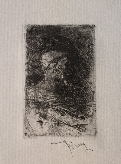 Muletier. af Mariano José María Bernardo Fortuny y Carbó