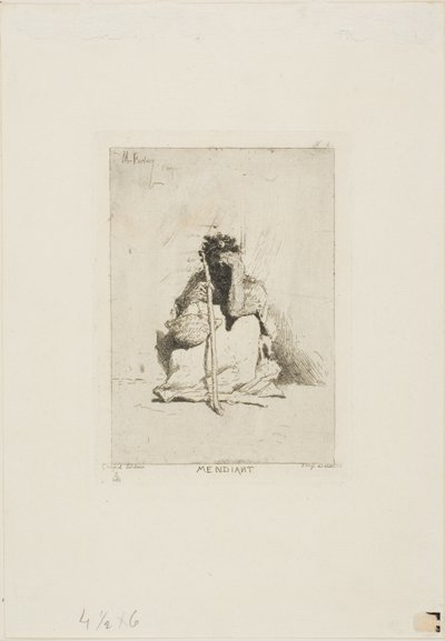 En tigger af Mariano Fortuny y Marsal
