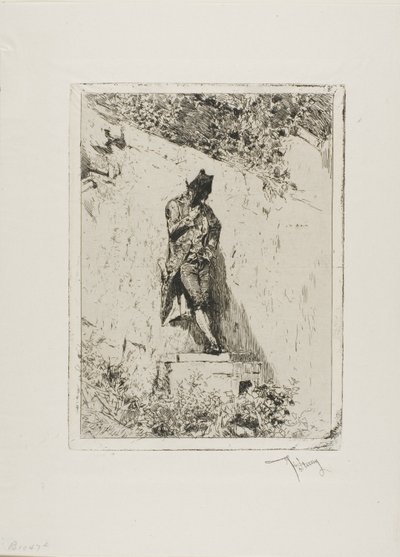 Meditation af Mariano Fortuny y Marsal