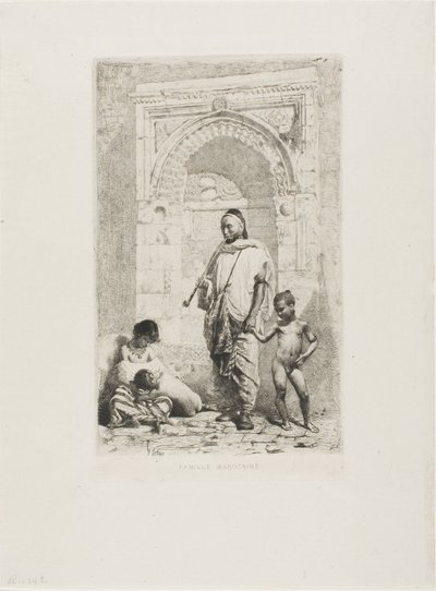 Marokkansk familie af Mariano Fortuny y Marsal