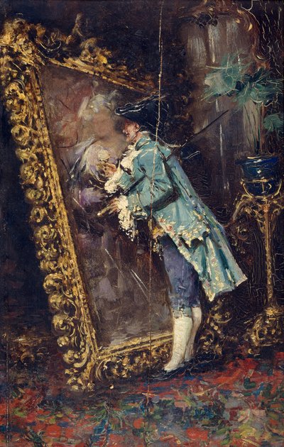 Kunstelsker af Mariano José María Bernardo (1838-74) Fortuny y Carbó