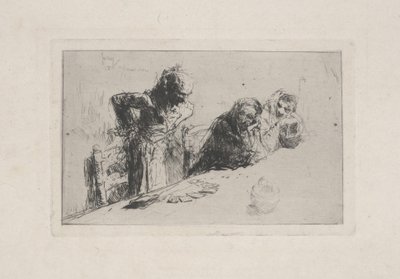 Card Players af Mariano José María Bernardo Fortuny y Carbó