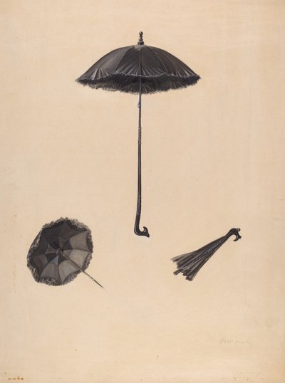 Parasol, ca. 1938. af Marie Alain