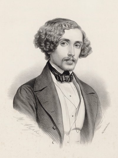 Julius Schulhoff af Alophe af Marie Alexandre Alophe