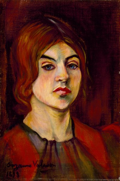Selvportræt, 1898 af Marie Clementine (Suzanne) Valadon