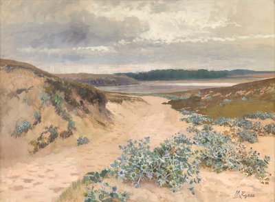 Klitlandskab i Bretagne af Marie Egner