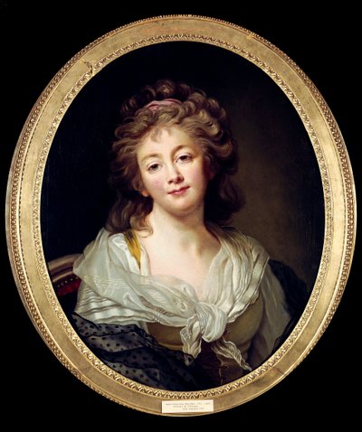 Selvportræt. Maleri af Marie Genevieve Bouliard (1772-1819) af Marie Genevieve Bouliard