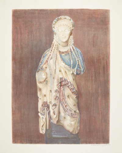Arkaisk græsk Kore (Athen) af Marie Henriques