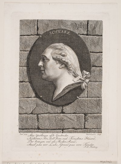 Skuespiller F. Schwartz af Marie Jeanne Clemens
