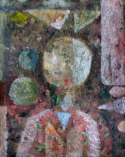 Abstrakt, jordnær figur af Marina Nelson