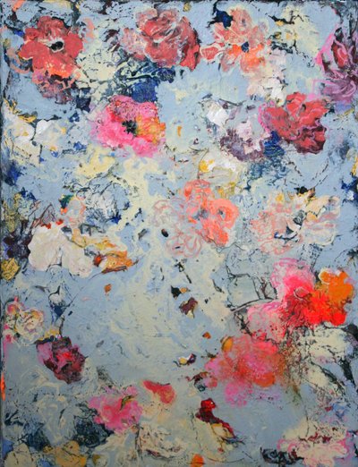 Livlige abstrakte blomster af Marina Nelson