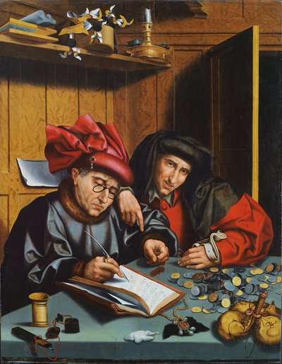 Pengevekslere af Marinus van Reymerswaele