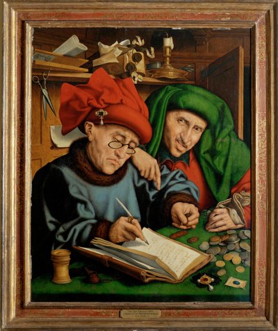 Pengeveksleren ... af Marinus van Reymerswaele