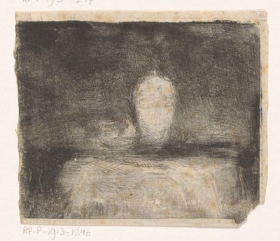 Stilleben med vase af Marinus van der Maarel
