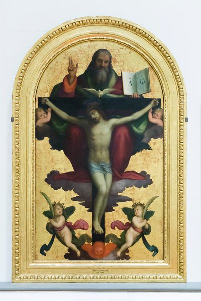Den hellige Treenighed af Mariotto Albertinelli