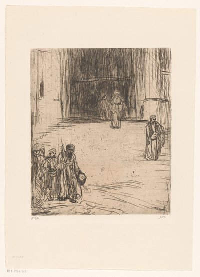 Moské i Konstantinopel af Marius Bauer (signed by artist)