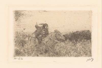 Rytter af Marius Bauer (signed by artist)