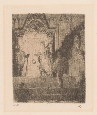 magisk dør af Marius Bauer (signed by artist)
