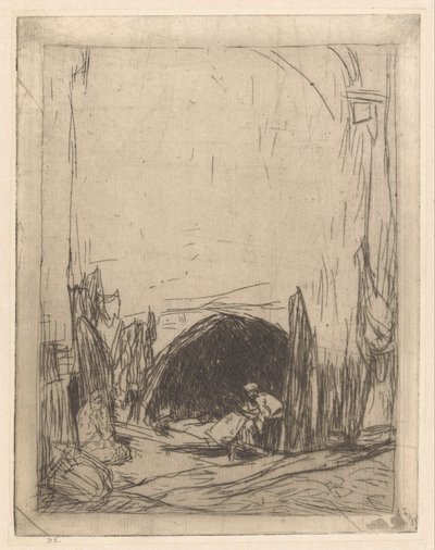 Basar i Konstantinopel af Marius Bauer