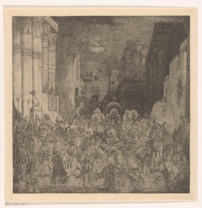 Dronning af Saba i Jerusalem af Marius Bauer