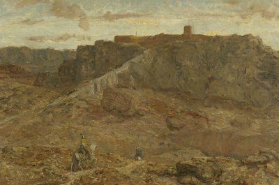 Bjerglandskab i Egypten af Marius Bauer
