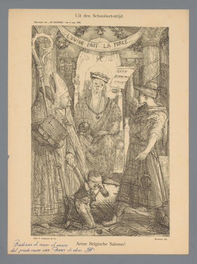Out of the School Law Battle (titel på objekt) af Marius Bauer