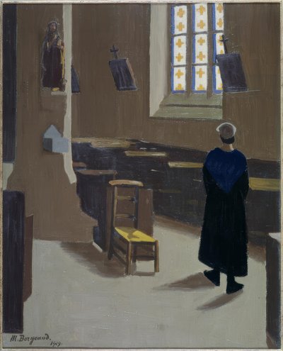 Kvinde i kirken af Marius Borgeaud