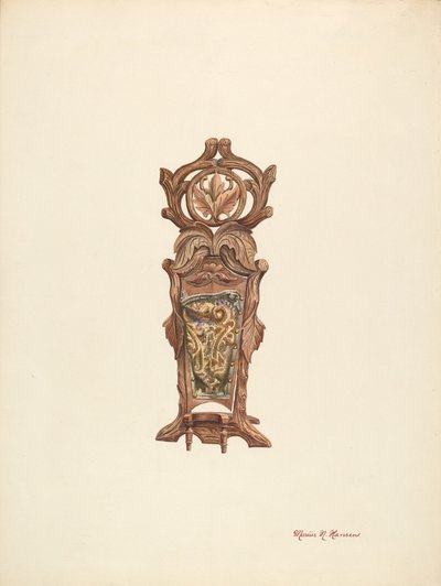 Støvlejack & Slipper-holder, ca. 1940. af Marius Hansen