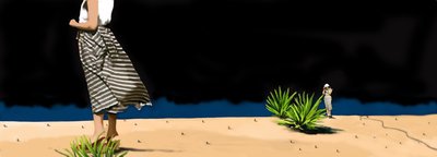 Night Lives Scene 3, 2016 (digitale medier) af Marjorie Weiss
