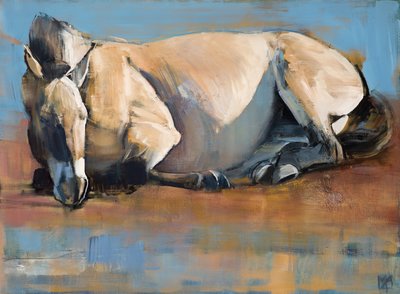 Blue Sky Day, (Przewalski), 2014, af Mark Adlington