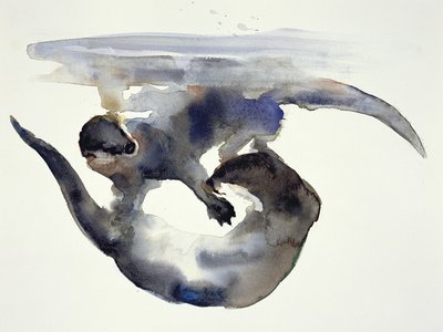 Frieri (akvarel på papir) af Mark Adlington