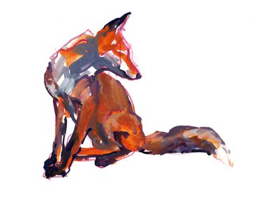 Elegant Youngster (Red Fox), 2021 af Mark Adlington
