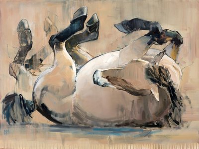 Roll, (Przewalski), 2014, af Mark Adlington