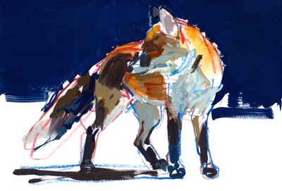 Street Walker, 2022 af Mark Adlington