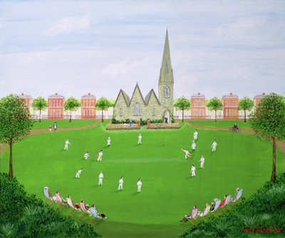 Cricket på Blackheath af Mark Baring