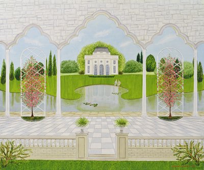 Le Chateau Rose af Mark Baring