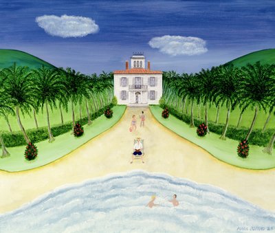 Privat strand af Mark Baring